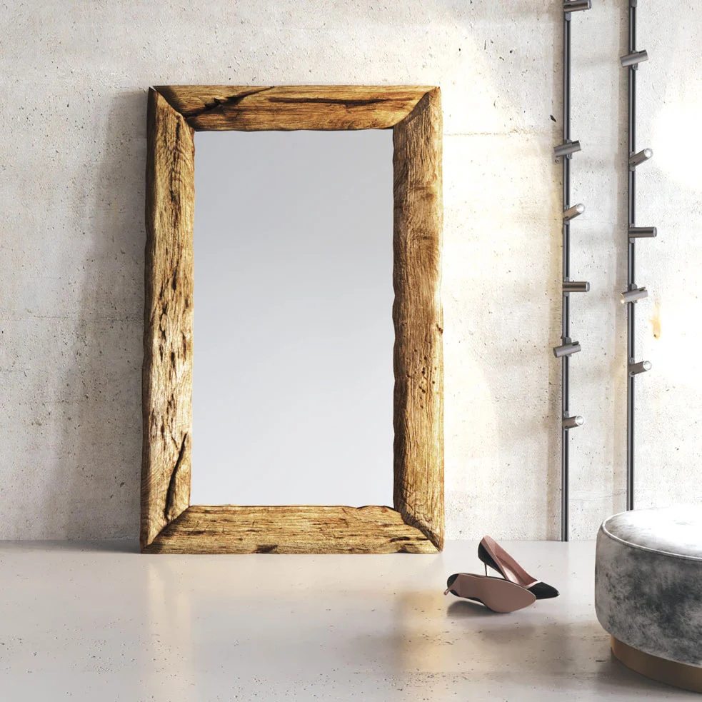 Specchio Lustro in legno